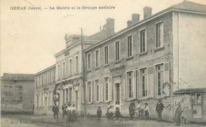 .CPA FRANCE 69 " Genas, La Mairie et le groupe scolaire"
