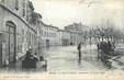 .CPA FRANCE 69 " Givors,  Le quai du Rhône"/ INONDATIONS