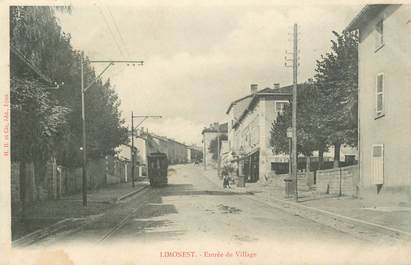 .CPA  FRANCE 69 " Limonest, Entrée du village"