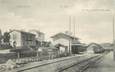 .CPA  FRANCE 69 " Lentilly, La gare "