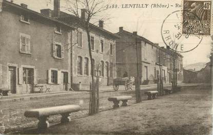 .CPA  FRANCE 69 " Lentilly "