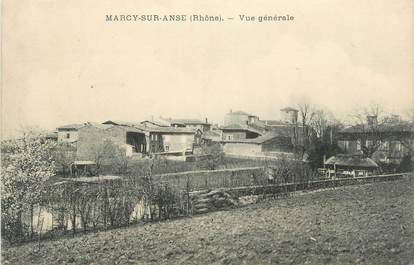 .CPA  FRANCE 69 " Marcy sur Anse, Vue générale"