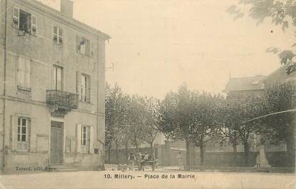 .CPA FRANCE 69 " Millery, Place de la Mairie"