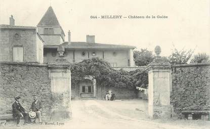.CPA FRANCE 69 " Millery, Château de la Galée"