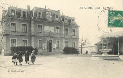 .CPA FRANCE 69 " Meyzieu, La Mairie"
