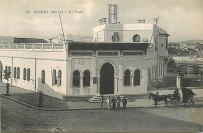 CPA MAROC "Oudjda, la poste"