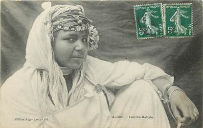 CPA ALGERIE "Alger, Femme Kabyle"