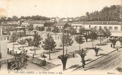 CPA ALGERIE "Sidi Bel Abbès, la place Carnot"