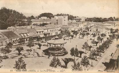 CPA ALGERIE "Sidi Bel Abbès, la place  Carnot"
