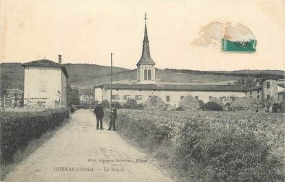 .CPA FRANCE 69 " Odenas, Le bourg"