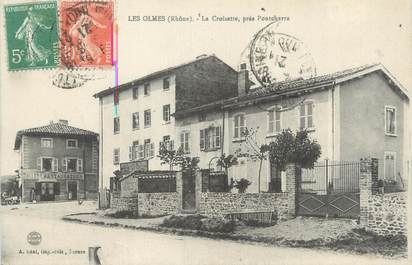 .CPA FRANCE 69 " Les Olmes, La Croisette près Pontcharra"