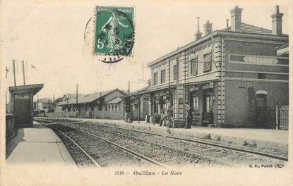 .CPA FRANCE 69 " Oullins, La gare"