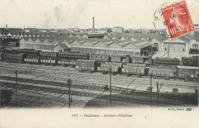 .CPA FRANCE 69 " Oullins, Ateliers"