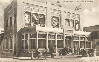 CPA TUNISIE "Sousse, le casino municipal"