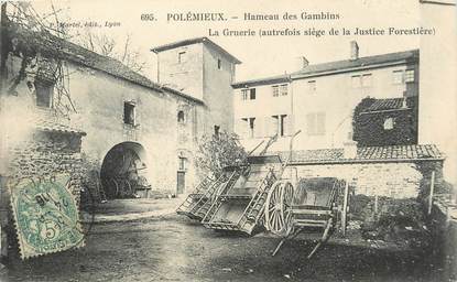 .CPA FRANCE 69 " Polémieux, Hameau des Gambins"
