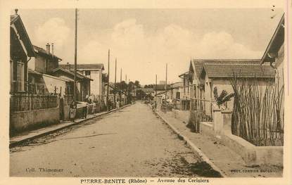.CPA FRANCE 69 "Pierre Bénite, Avenue des Cerisiers"