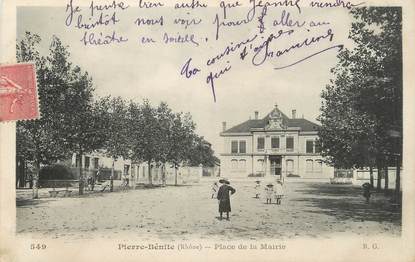 .CPA FRANCE 69 "Pierre Bénite, Place de la mairie"