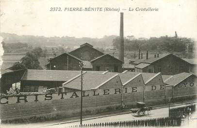 .CPA FRANCE 69 "Pierre Bénite, La cristallerie"