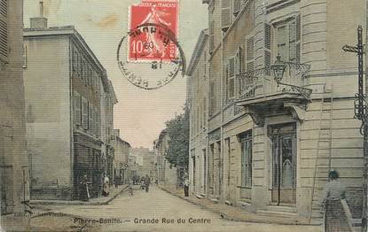 .CPA FRANCE 69 "Pierre Bénite, Grande rue du centre"