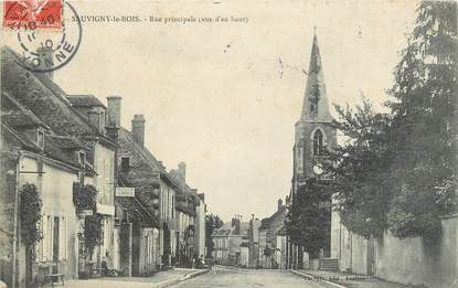 CPA FRANCE 89 "Sauvigny le Bois, rue Principale"