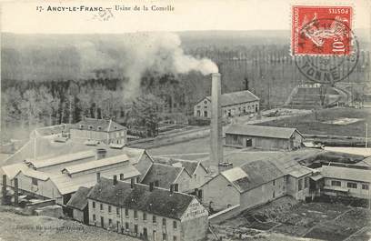 CPA FRANCE 89 "Ancy le Franc, Usine de la Comelle"