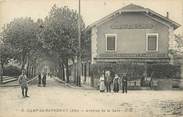 69 RhÔne .CPA  FRANCE 69 "Camp  de Sathonay, Avenue de la gare"