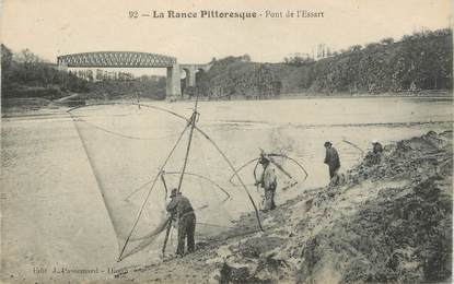 .CPA   FRANCE 35 "La Rance, Pont de l'Essart"