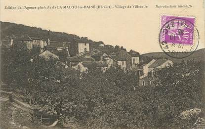 .CPA   FRANCE 34  "Villeceille, Le village"