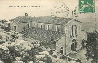 .CPA   FRANCE 34  "Le Suc, l"eglise"