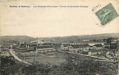 CPA FRANCE 77  "La Grande Paroisse, Usine de la Société chimique"