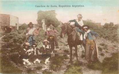   CPA  ARGENTINE"Gauchos de fiesta"