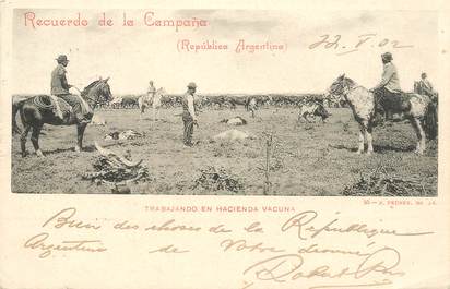 CPA ARGENTINE " Recuerdo de la Campana"