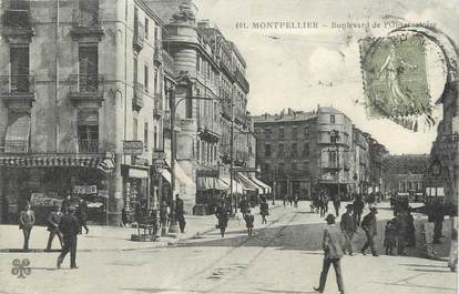 .CPA  FRANCE 34 " Montpellier, Boulevard de l'Observatoire"
