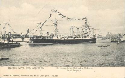 CPA ARGENTINE  "Buenos Aires" / BATEAU