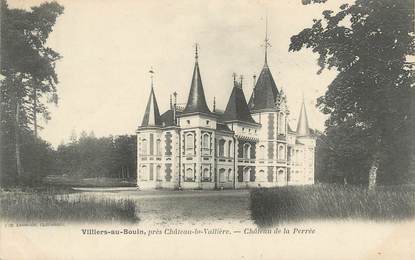 .CPA  FRANCE 37 "Villiers au Bouin, Château de la Perrée"