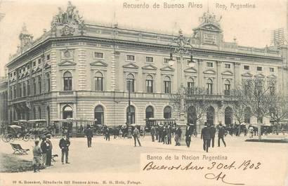 CPA ARGENTINE  "Buenos Aires, Banque"