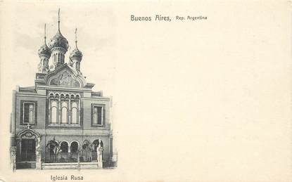  CPA  ARGENTINE  "Buenos Aires, Eglise russe"