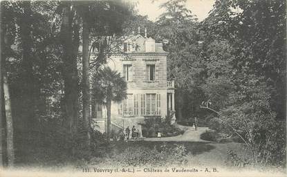 .CPA  FRANCE 37 "Vouvray, Château de Vaudenuits"