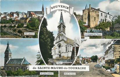 .CPSM  FRANCE 37 "Ste Maure de Tourraine, , Vues"