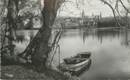 .CPSM  FRANCE 37 "Yzeures sur Creuse, Bords de la Creuse"