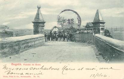 CPA COLOMBIE  "Bogota, pont de Boza"