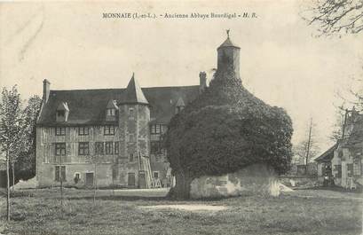 .CPA  FRANCE 37 "Monnaie, Ancienne Abbaye Bourdigal"