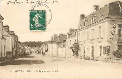 .CPA  FRANCE 37 "Montbazon, La grande rue"