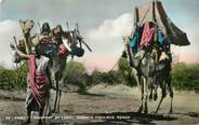 Afrique   CPA  SOUDAN "Transport à dos de chameau"