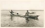 Afrique   CPA  DAHOMEY "En Pirogue"