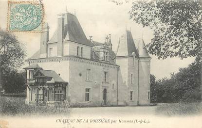 .CPA  FRANCE 37 "La Boissière, Le château"