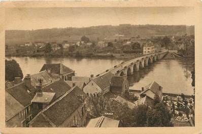 .CPA  FRANCE 37 "La Haye Descartes Buxeuil, Vue sur la Creuse"