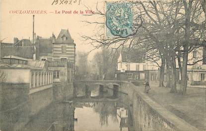 CPA FRANCE 77 "Coulommiers, le Pont de la ville"