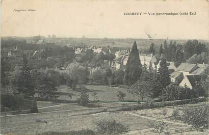 .CPA  FRANCE 37 "Cormery, Vue Panoramique"