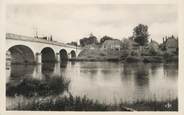 37 Indre Et Loire .CPSM  FRANCE 37 "Bléré, Le pont sur le cher"